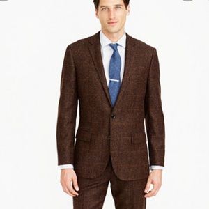 NWOT J. crew ludlow slim suit jacket and trouser set